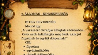 2. ÁLLOMÁS – 1-2. osztály feladatok